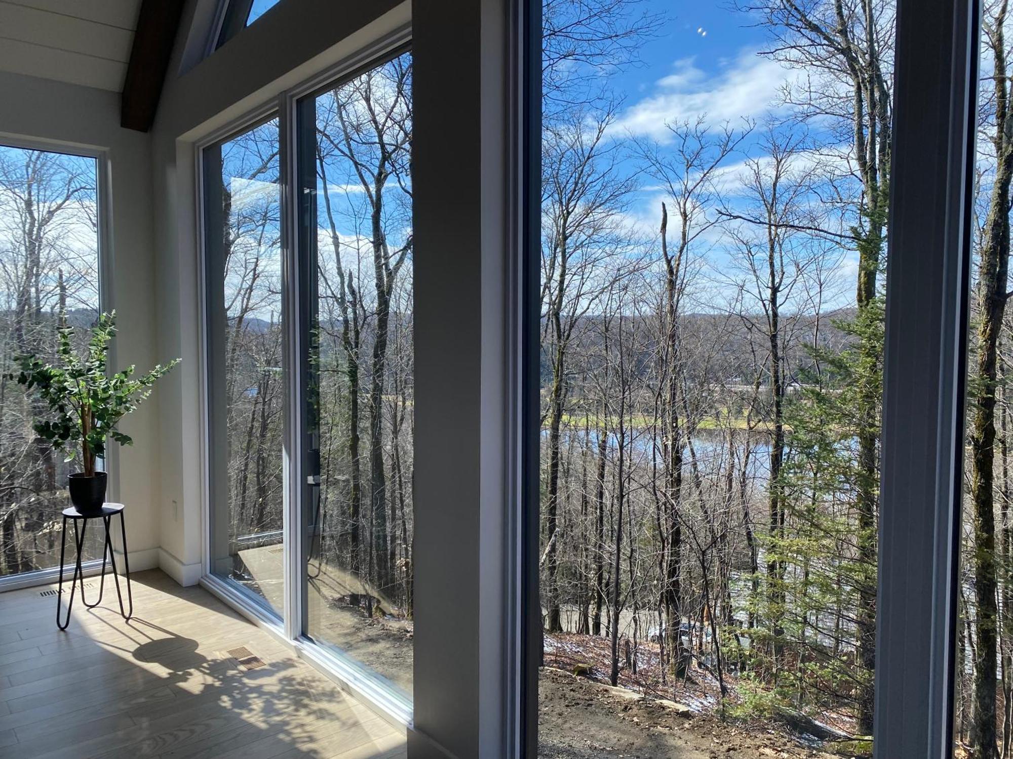 The Chic Shack - Golf, Ski, Spa Saint-Faustin エクステリア 写真