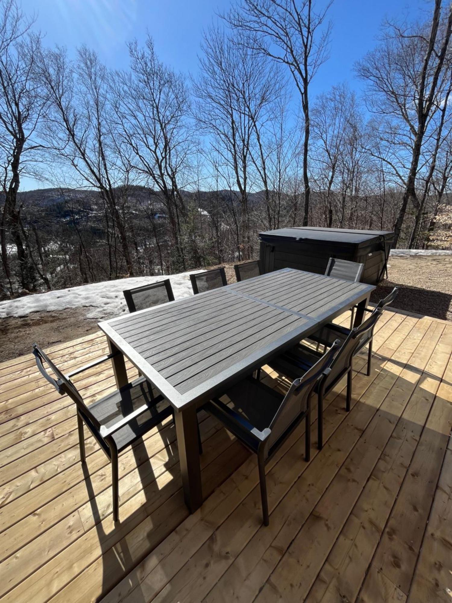 The Chic Shack - Golf, Ski, Spa Saint-Faustin エクステリア 写真