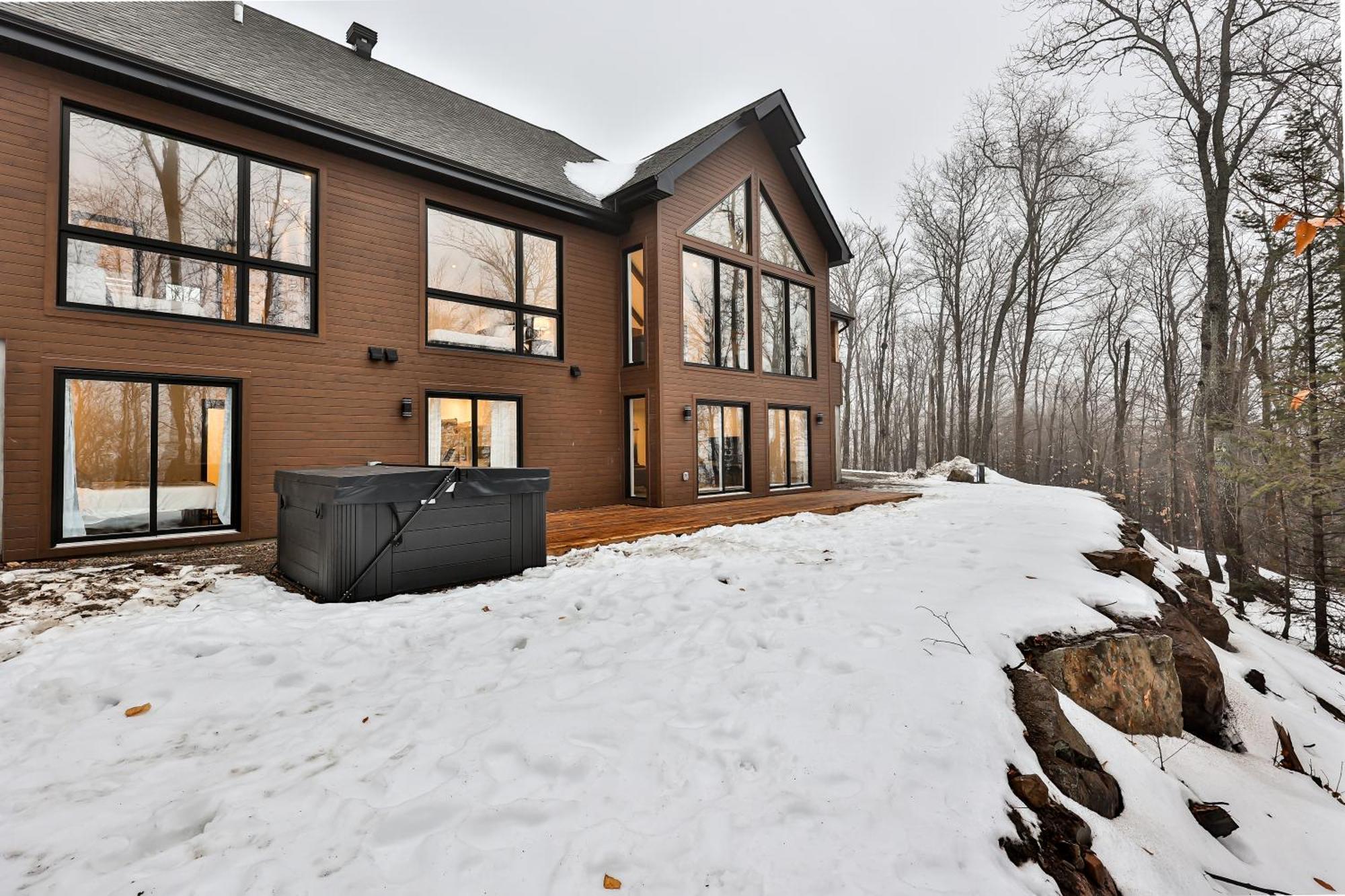 The Chic Shack - Golf, Ski, Spa Saint-Faustin エクステリア 写真