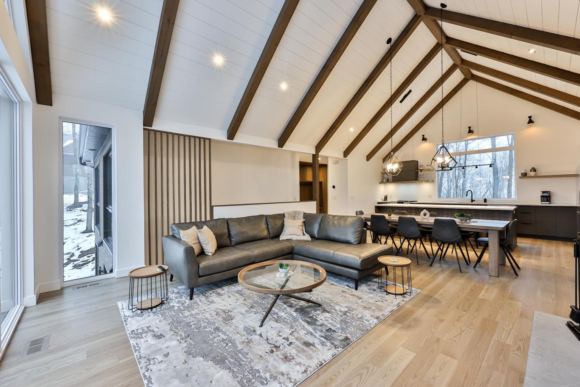 The Chic Shack - Golf, Ski, Spa Saint-Faustin エクステリア 写真