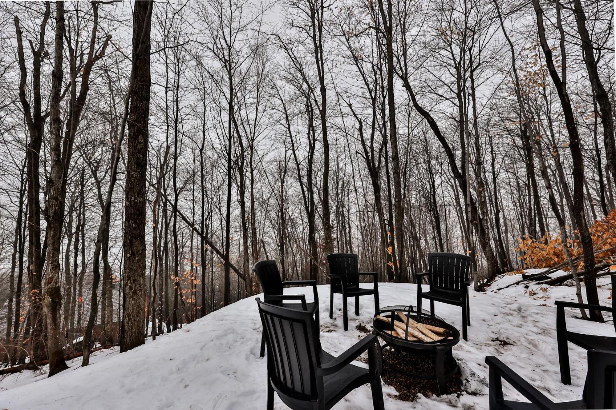 The Chic Shack - Golf, Ski, Spa Saint-Faustin エクステリア 写真